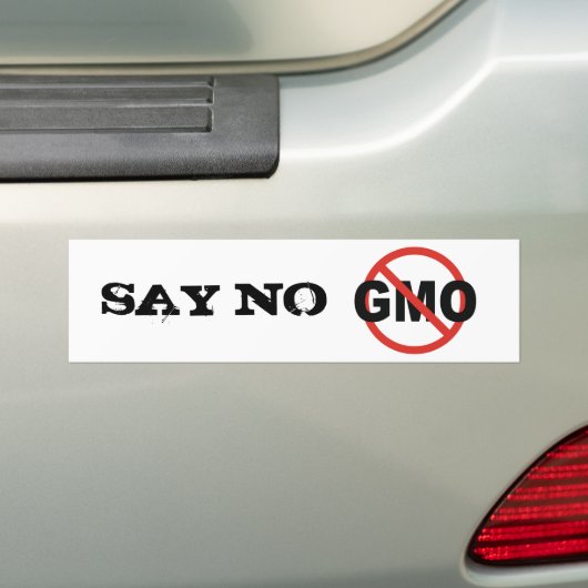 GMO AUTOAUFKLEBER (Auf Auto)