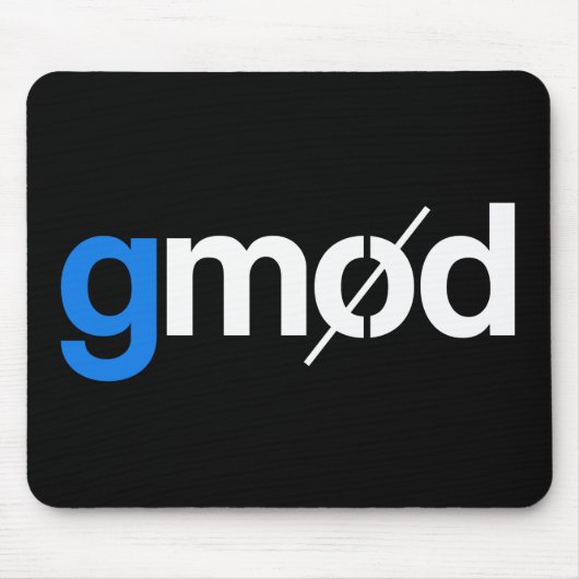 Gmod Logo-Spiel-Mausunterlage Mousepad (Vorne)