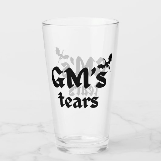 GM's Tears Dragon Glas (Rückseite)