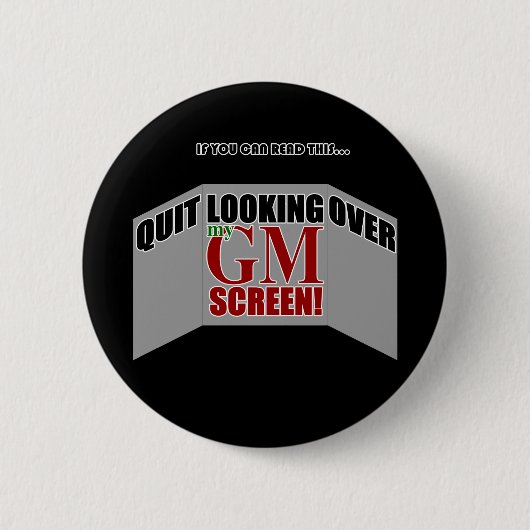 GMscreen Button (Vorderseite)