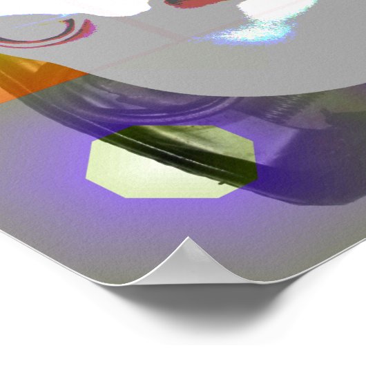 GMT 24 H Project Doll Key Farbverlauf Frame P Poster (Ecke)