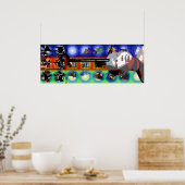 GMT 24 H Project Doll Key Psychedelic Frames P Poster (Küche)