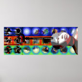 GMT 24 H Project Doll Key Psychedelic Frames P Poster (Vorne)