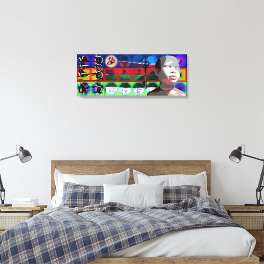 GMT 24 H Projekt Beethoven Psychedelic Frames C Leinwanddruck (Insitu (Schlafzimmer))