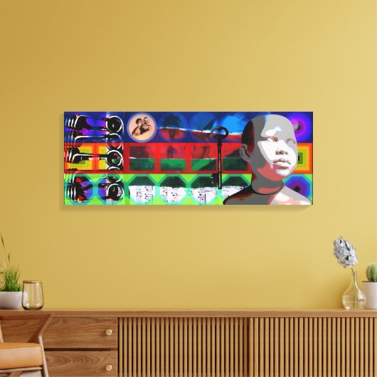 GMT 24 H Projekt Beethoven Psychedelic Frames C Leinwanddruck (Insitu (Wohnzimmer))