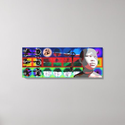 GMT 24 H Projekt Beethoven Psychedelic Frames C Leinwanddruck (Vorderseite)