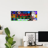 GMT 24 H Projekt Beethoven Psychedelic Frames P Poster (Heimbüro)