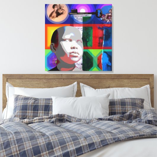 GMT 24 H Projekt Beethoven Psychedelic Frames S C Leinwanddruck (Insitu (Schlafzimmer))
