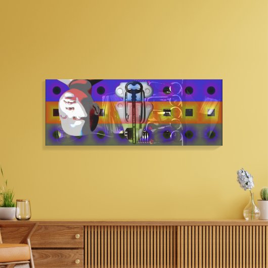 GMT 24 H Projekt Puppe Farbverläufe Taste Rahmen C Leinwanddruck (Insitu (Wohnzimmer))