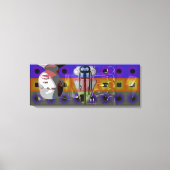 GMT 24 H Projekt Puppe Farbverläufe Taste Rahmen C Leinwanddruck (Vorderseite)