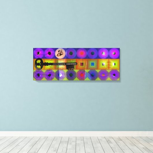 GMT 24 H Projektschlüssel Beethoven Pop Frames Lei Leinwanddruck (Insitu (Holzboden))