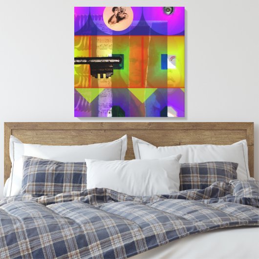 GMT 24 H Projektschlüssel Beethoven Pop Frames Lei Leinwanddruck (Insitu (Schlafzimmer))