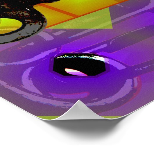 GMT 24 H Projektschlüssel Beethoven Pop Frames Pos Poster (Ecke)