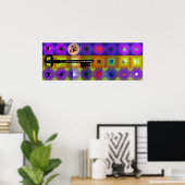 GMT 24 H Projektschlüssel Beethoven Pop Frames Pos Poster (Heimbüro)