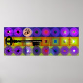 GMT 24 H Projektschlüssel Beethoven Pop Frames Pos Poster (Vorne)