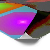 GMT 24 Heures Project Doll Pop Psychedelic Frame P Poster (Ecke)