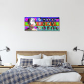 GMT 24 Heures Project Doll Pop Psychedelic Frames Leinwanddruck (Insitu (Schlafzimmer))