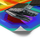 GMT 24 Heures Project Pop Psychedelic Frames 2 P Poster (Ecke)