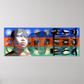 GMT 24 Heures Projekt Puppensteigung Farben Rahmen Poster (Vorne)