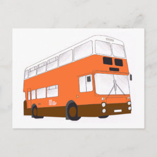 GMT Northern Landkreises Leyland Atlantean 1985 Postkarte