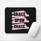 Gnade auf Gnade Christlicher Glaube Bibelvers Mousepad (Mit Mouse)