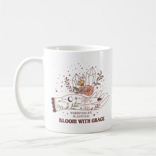 Gnade blühen kaffeetasse (Links)