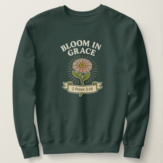Gnade - Christlich Sweatshirt (Design vorne)
