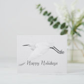 Gnade eines glücklichen Urlaubs Feiertagspostkarte (Stehend Vorderseite)