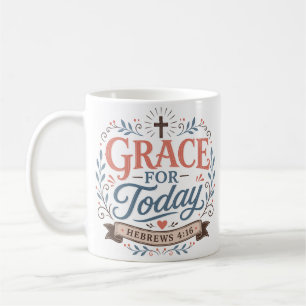 Gnade für heute Inspirierendes Bibelzitat Kaffeetasse