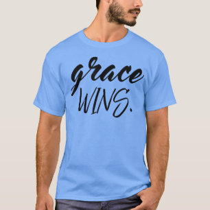 Gnade gewinnt Gottes erstaunliche Gnade Christlich T-Shirt