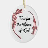 Gnade Gottes Erholung Slogan Inspiration Sprichwor Keramik Ornament (Rechts)
