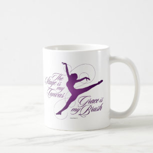 Gnade ist mein Pinsel (Tanz) Kaffeetasse
