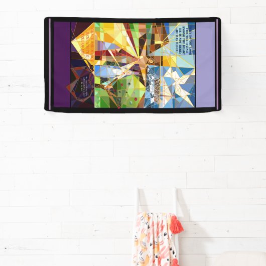 Gnade und Gnade Tree des Lebens Christliche Kunst Banner (InSitu)