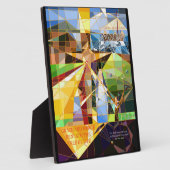 Gnade und Gnade Tree des Lebens Christliche Kunst Fotoplatte (Seite)