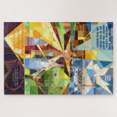 Gnade und Gnade Tree des Lebens Christliche Kunst Puzzle (Horizontal)