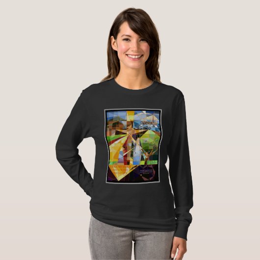 Gnade und Gnade Tree des Lebens Christliche Kunst T-Shirt (Vorne ganz)
