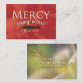 Gnade Visitenkarte (Vorne/Hinten)