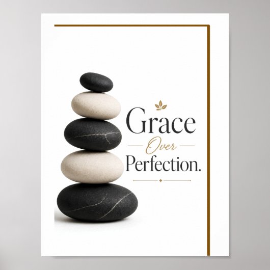 Gnade vor Perfektion Poster (Vorne)