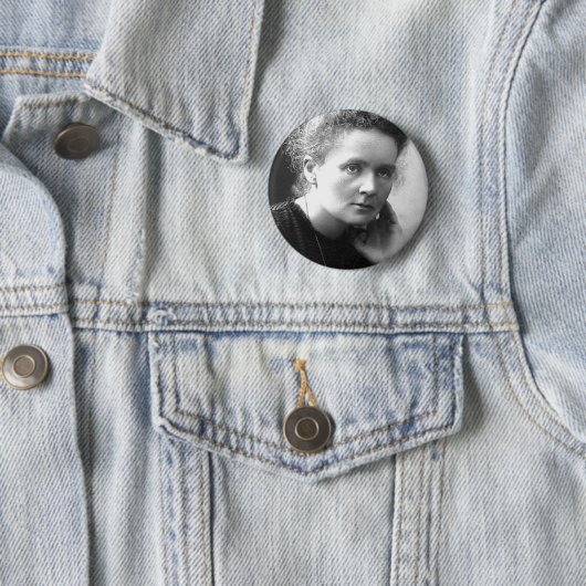 gnädige Frau marie Curie Button (Beispiel)