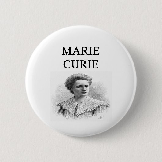 gnädige Frau marie Curie Button (Vorderseite)