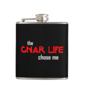 Gnar Life Flachmann (Vorderseite)