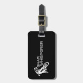 Gnar Whisperer Mountain Biking Gepäckanhänger (Vorderseite vertikal)