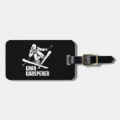 Gnar Whisperer Skiing Gepäckanhänger (Vorderseite horizontal)