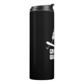 Gnar Whisperer Skiing Thermosbecher (Nach links gedreht)