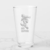 Gnar Whisperer Snowboarding Glas (Rückseite)