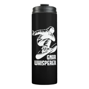 Gnar Whisperer Snowboarding Thermosbecher