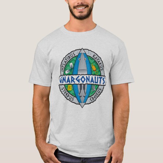 Gnargonauts - aufblasbare Kayakers T-Shirt (Vorderseite)