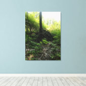 Gnarled Tree Base Leinwanddruck (Insitu (Holzboden))