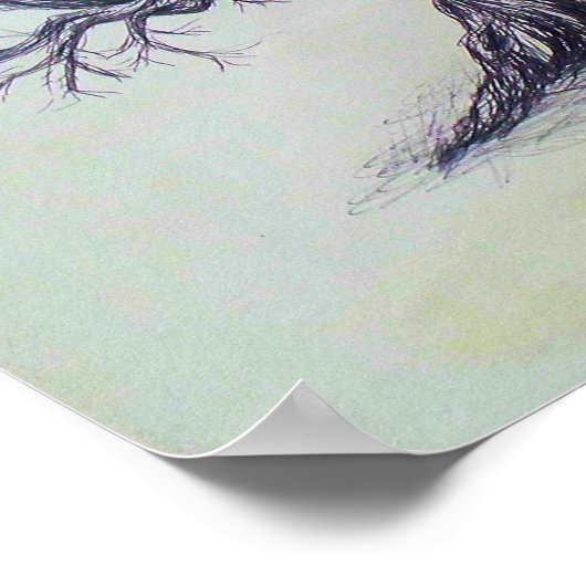 Gnarled Tree Poster (Ecke)