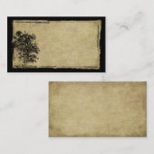 Gnarly alter Baum-Prim Geschäfts-Karten Visitenkarte (Vorne/Hinten)